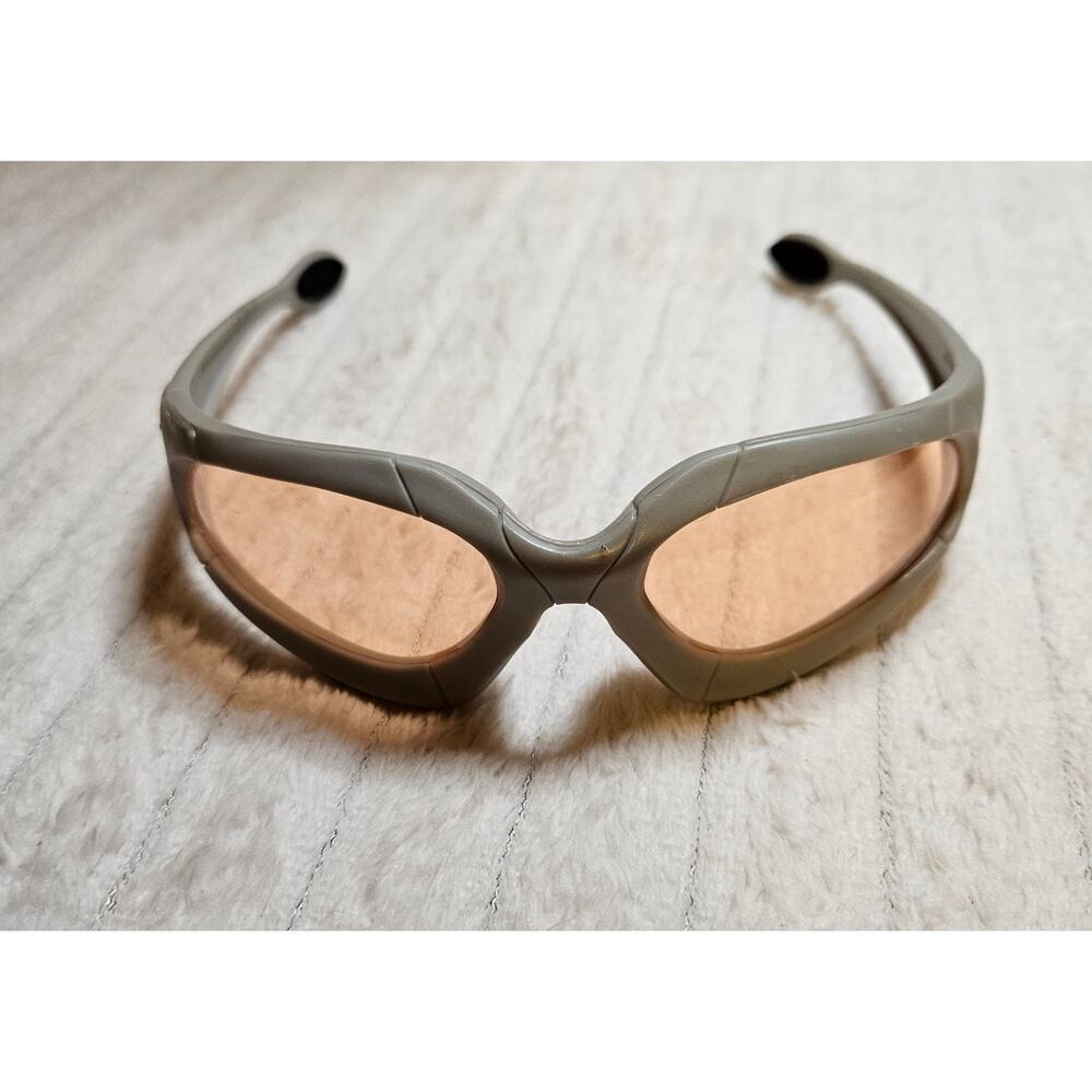 Vintage 2005 Nerf Dart Tag Safety Glasses Goggles Gray Protective Eyewear
